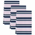 thumbnail image 2 of Navy Blue Pink Striped Kitchen Towels Set of 3, Gradient Horizontal Lines Absorbent Dish Towels for Kitchen, Microfiber Hand Towel, Quick Drying Tea Towel for Cleaning Decorative Dishcloths, 2 of 7