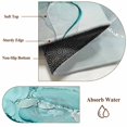thumbnail image 6 of Round Rugs 3Ft, Aqua Marble Round Area Rug Washable Indoor Throw Carpet, Modern Abstract Gradient Water Fluid Art Small Non Slip Circle Rug for Bedroom Living Room Home Decor Aesthetic, 6 of 8
