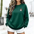 thumbnail image 6 of Halloween Spooky Season Sweatshirts Women Ghost Graphic Long Sleeve Shirt Halloween Oversized Pullover Tops, 6 of 6