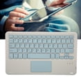 thumbnail image 4 of Funda con teclado para tableta Ticfox azul desmontable magnética para Tab A8 de 10,5 pulgadas SM X200 X205 X207, 4 of 14