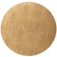thumbnail image 2 of AMERTEER Nappe Ronde Imperméable Couverture de Table de Ferme Texture Bois/tissée Protection de Table pour la Maison, 2 of 7