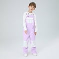 thumbnail image 2 of UAYOTSE Kids Bibs Girls Ski Pants Insulated Snowboard Overalls Snowsuit 5 14 Years,Sizes 7-8 Years, 2 of 7