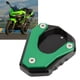 thumbnail image 4 of Almohadilla Ampliadora De Pata De Cabra, Soporte Lateral De Aleación De Aluminio, Almohadilla De Aumento, Resistencia A La Abrasión, Estacionamiento Seguro Para Motocicleta ANGGREK Verde, 4 of 8