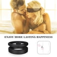 thumbnail image 2 of Silicone-Cock/Penis-Ring-Male-Stronger-Dual Ring-Adult-Couple-Toy-Use Lubricants, 2 of 9