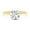 10K Yellow Gold, variant on 2.00 Carat (ctw) Solitaire Style Engagement Rings For Women, Round Lab Created Moissanite Promise Ring For Her In 14k Rose Gold Over Sterling Silver | VVS1 Quality (2 Ctw) Ring Size-10