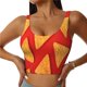 thumbnail image 1 of Balery Tortilla chips Sujetadores deportivos con espalda cruzada para mujer, acolchados, sin costuras, de alto impacto, ideales para yoga, gimnasio, entrenamiento y fitness.-Medium, 1 of 8