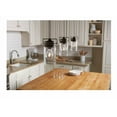 thumbnail image 5 of allen + roth Vallymede Aged Bronze Farmhouse Clear Glass Jar Mini Hanging Pendant Light, 5 of 9