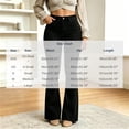 thumbnail image 4 of WAGUTH Women High Waist Flare Jeans Slim Stretch Bell Bottom Denim Pants Classic Retro Bootcut Trousers with Pockets for Daily Wear, 4 of 7