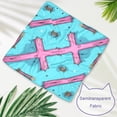 thumbnail image 3 of Easter Pack of Two Translucent Chiffon Yarn Cat Scarves - Breathable Pet Collars Set - 16x16x22.8 in and 20.9x20.9x30 in Sizes, 3 of 5