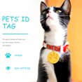 thumbnail image 4 of Miangastore 3Pcs Pet ID Tags Personalized Dog Tags Aluminium Dog Paw Shape Hanging Tags, 4 of 9