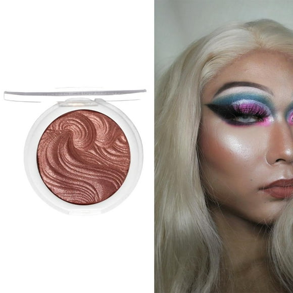 6 colores Highlight Smooth Compact Professional el tono de shamjiam Paleta de resaltador