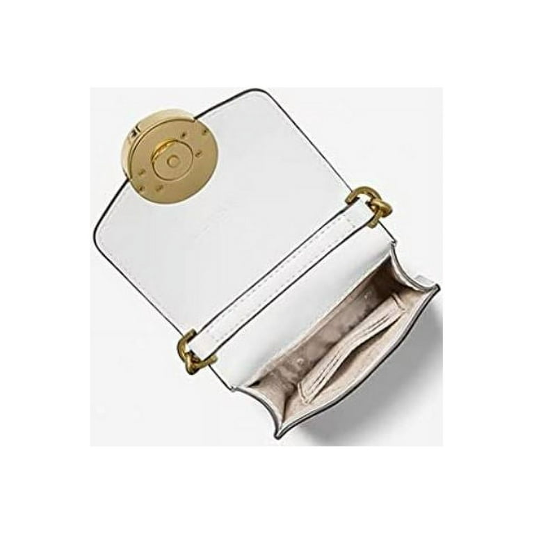NWT Michael Kors Carmen Small Logo Smartphone Crossbody Bag Blush Signature  $348