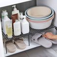 thumbnail image 4 of Expandable Shelf Organizer Kitchen  Counter Cabinet Rack Storage Countertop Bowl Home Closet Organizer Storage  Shelf Space Saving Wardrobe Decorative Shelves, 4 of 9