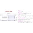 thumbnail image 5 of Extendable Cupboard Closet Shelf Adjustable Storage Rack Separator Wardrobe Divider Clothes Hanger Rail DIY Kitchen Bathroom Organiser Tension Rod, 5 of 5