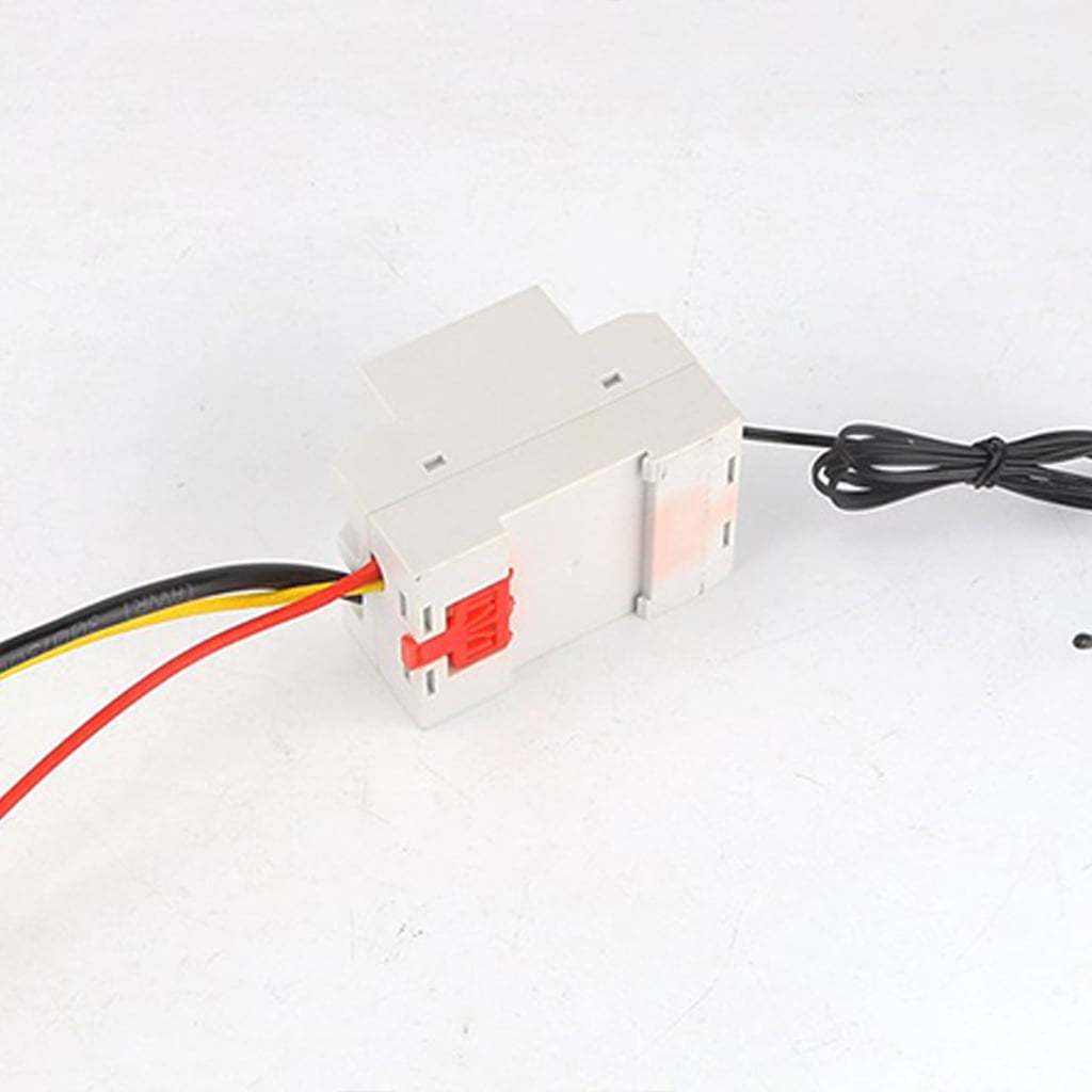Thermostat Temperature Controller with Memory Function Triple Display