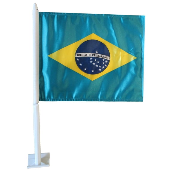 Brazil Car Flag