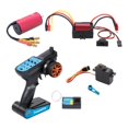 thumbnail image 4 of destyer Brushless ESC Receiver 2.4G Remote Controller Servo Kit for WLtoys A959 A979, 4 of 9