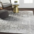 thumbnail image 3 of Mark&Day Area Rugs, 6x9 Kedrick Traditional Gray/Charcoal/White Area Rug, Grey White Black Carpet for Living Room, Bedroom or Kitchen (6'7" x 9'), 3 of 8