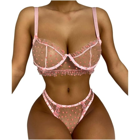 

Womens Underwear Seamless Cotton Underwear Briefs Women Lingerie Corset Heart Applique Underwire Sleepwear Briefs Sexy Underwear Thong