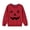D-Red, variant on Zwiiyzr 2-10Y Toddler Baby Boys Girls Halloween Sweatshirt Cute Solid Color Long Sleeve Crewneck Pullover Pumpkin Face Print Shirt Tops Fall Winter Clothes Yellow