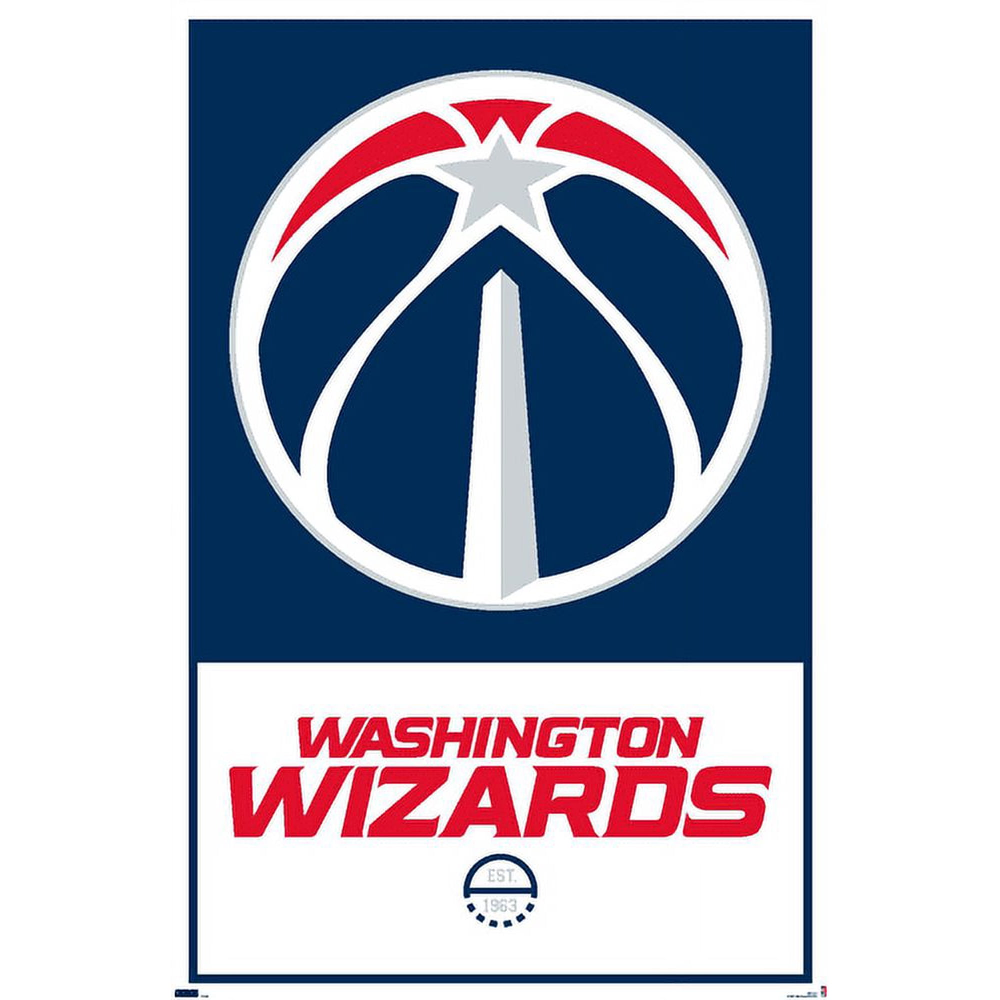 NBA Washington Wizards - Logo 21 Wall Poster, 22.375" x 34"