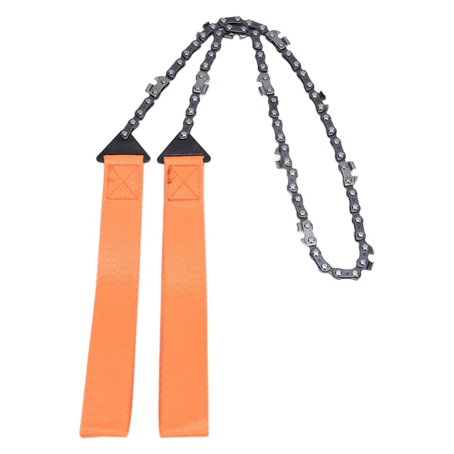 Camping Chainsaw,24 Inch Outdoor Pocket Pocket Chainsaw Rope Saw Eco-Friendly Materials