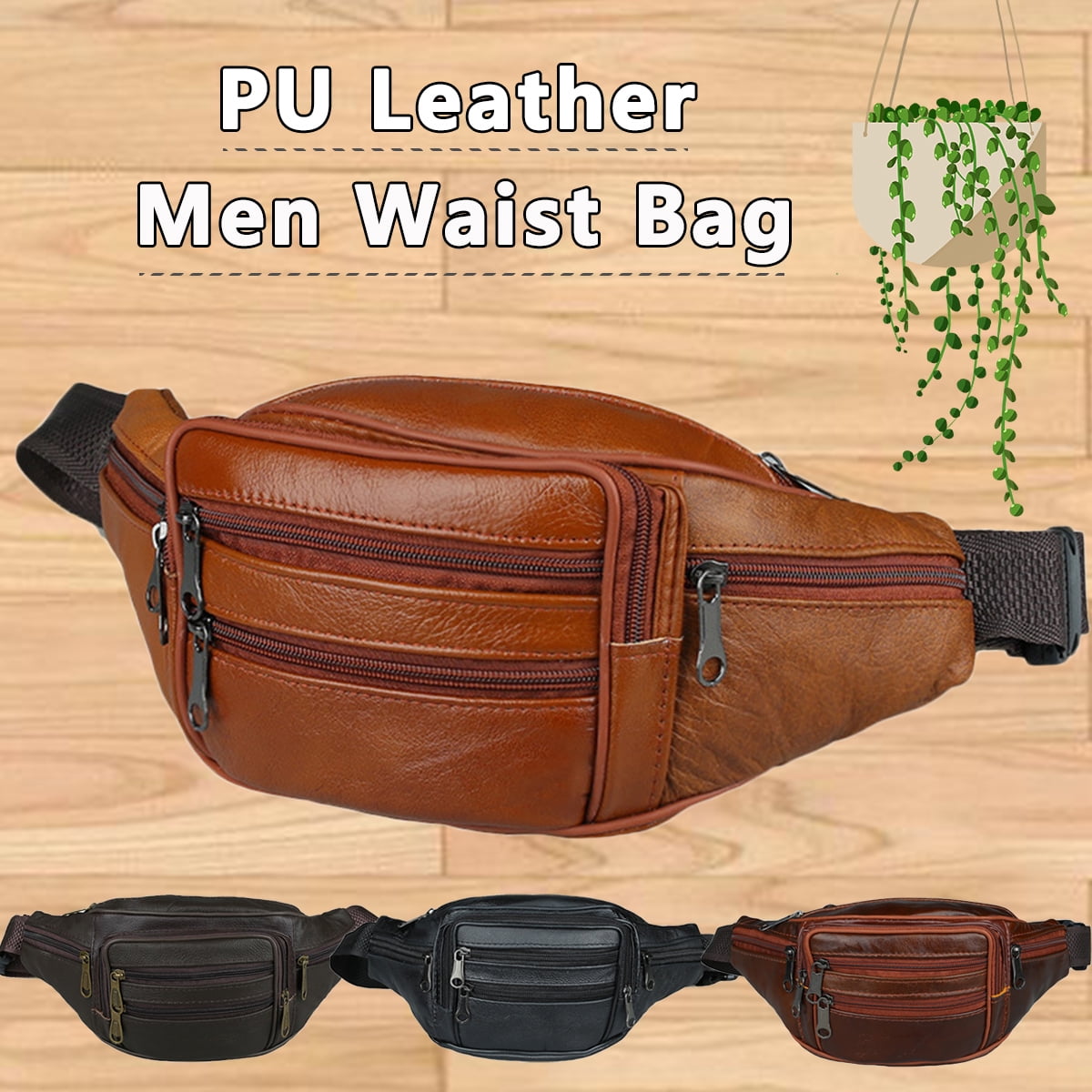 fanny pack men leather
