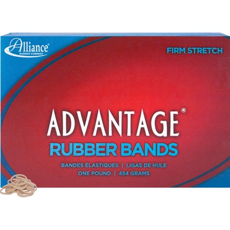UPC: 0071815260859 | Alliance Rubber 26085 Advantage Rubber Bands – Size #8 Natural Crepe 1 Box (Quantity)