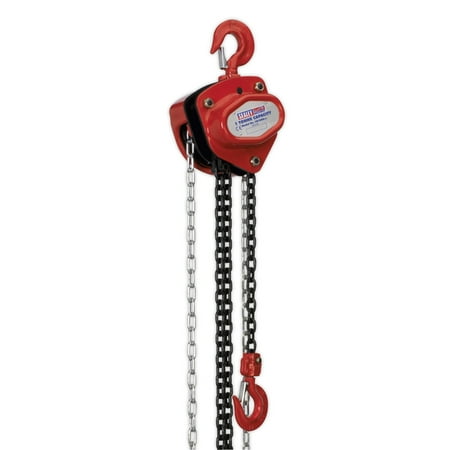 

Sealey Cb1000 Chain Block 1Tonne 2.5Mtr