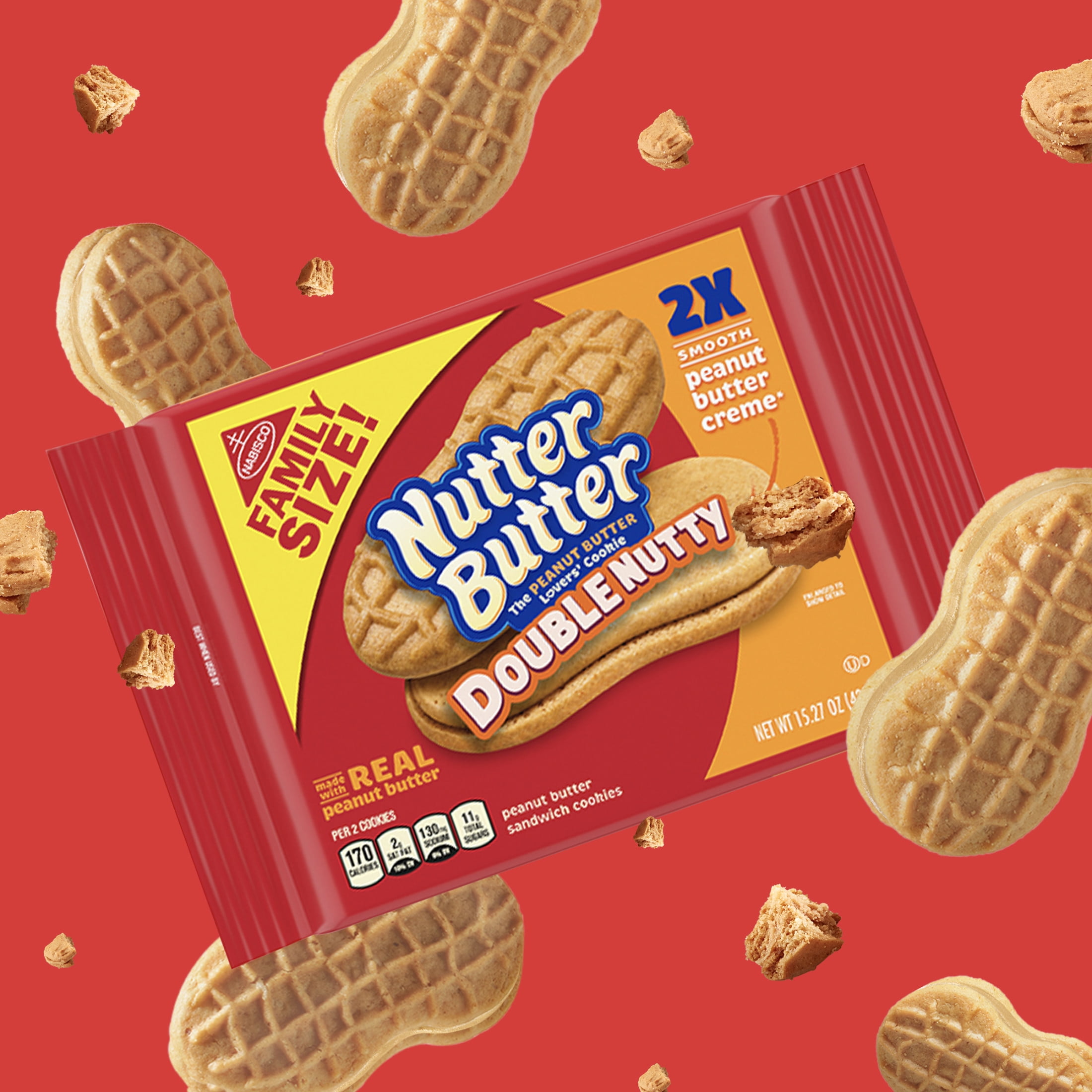 Amazon.com: Nutter Butter Double Nutty Peanut Butter