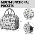 thumbnail image 6 of Lunch Bag Lunch Box for Women Reusable Insulated Lunch Bags,Water-Resistant Turtle Slow Down and Enjoy Life Cooler Lunch Tote Bag, Large Capacity for Work Travel Picnic, 6 of 6