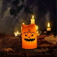 thumbnail image 3 of Halloween LED Light Decorations Flameless Electronic Candle Pumpkin for Home Party Indoor Outdoor Atmosphere, 3 of 3