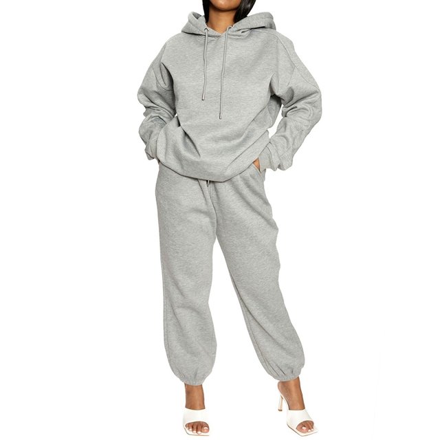 Pantalones de mujer Lucakuins, pantalones de mujer, pantalones de ch谩ndal de cintura alta el谩sticos de Color s贸lido, pantalones tobilleros