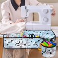 thumbnail image 4 of HELLHERO Bats Sewing Machine Mat Fabric Polyester Waterproof Organizer for Ideal For Sewing Classes & Home Use, Christmas, 4 of 5