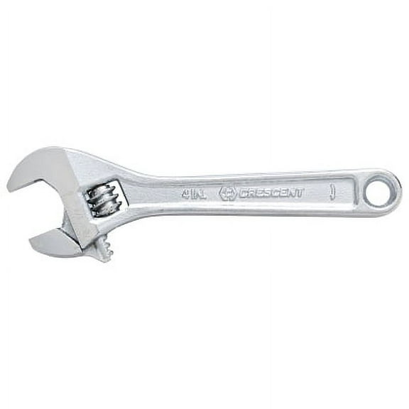 Adjustable Chrome Wrenches, 8 In Long, 1 1/8 In Opening| 1 Case of 6 Each