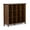 Russet Brown, variant on Simpli Home Artisan SOLID WOOD 48 inch x 57 inch Transitional 12 Cube Storage in Russet Brown