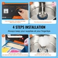 thumbnail image 5 of Electric Marshmallow Maker 1000W Commercial Machine with Stainless Steel Bowl Sugar Spoon Drawer Blue for Family Birthday Parties Gatherings, 5 of 6