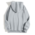 thumbnail image 2 of Vedolay Women 2023 T Shirts Casual Women's 2023 Casual Oversized Hoodies 2023 Fall Winter Pullover Tops with Pockets,Gray L, 2 of 3