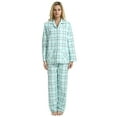 thumbnail image 4 of Apparonia Conjuntos de Piyamas Mujer 100% Algodón Francela Raya Menta​ XXL, 4 of 7