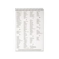 thumbnail image 5 of Spell-Write Wirebound Steno Book Gregg Rule, 6 x 9, White, 80 Sheets, 5 of 9