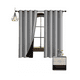 thumbnail image 2 of Cortina Para Ventana 214x160cm Aislado 2 Paneles Drak Gray, 2 of 5