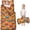 Monster Cartoon Truck Orange Pattern, variant on Monster Cartoon Truck Gray Pattern Teens Toddler Nap Mat with Pillow, Sleeping Mat Bag for Preschool Daycare 59"x22"