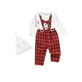 thumbnail image 2 of FOCUSNORM Pantalon à Manches Longues Bébé Garçon avec Chapeau, 2 of 7