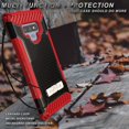thumbnail image 6 of Case with Clip for Galaxy Note 9, Tri-Shield Rugged Cover and Belt Hip Holster [with Metal Kickstand + Wrist Strap Lanyard] for Samsung Galaxy Note 9 (SM-N960), 6 of 6