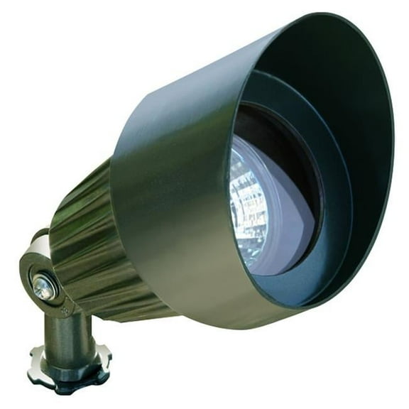 Dabmar Lighting LV101-G Cast Aluminum Directional Spot Light with Hood- Green