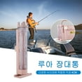 thumbnail image 1 of Soporte Para Caña De Pescar Estante de barril de pesca, soporte ajustable para caña de pescar para artes de pesca (rosa), 1 of 8