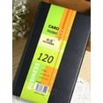 thumbnail image 3 of Clearance! beishanbush Home Decor 120 Page Business Card Book Business Card Storage Folder Book Card Book One Size Black, 3 of 3