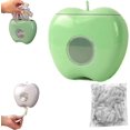 thumbnail image 1 of Plastic Wrap Storage Box, Plastic Wrap Storage Box Dispenser, Plastic Wrap Dispenser With 100pcs Cling Film Bags, 1 of 5