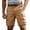 Khaki, variant on Mens Cargo Shorts Relaxed Fit Bermuda Shorts for Men Breathable Utility Outdoor Casual Daily Shorts