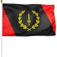 thumbnail image 1 of Tapestry Blacks, diseño de bandera American Heritages, 90 x 150 cm, 1 of 1